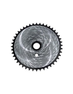 Steel Chainring Tornado-2 44t 1/2 X 1/8 Chrome/Black.